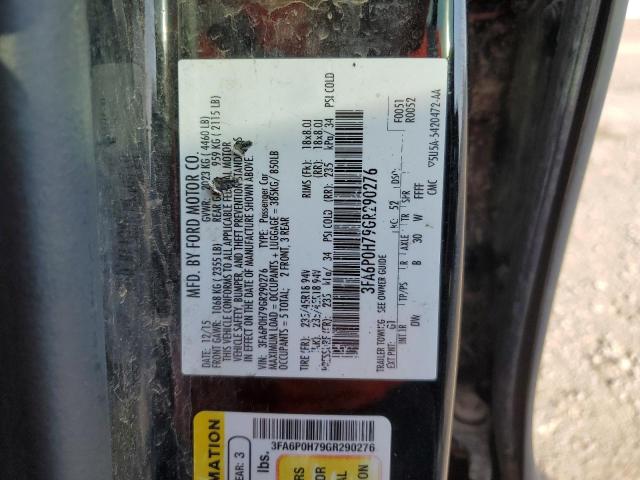 Photo 10 from auction – 2016 FORD FUSION SE with VIN 3FA6P0H79GR290276
