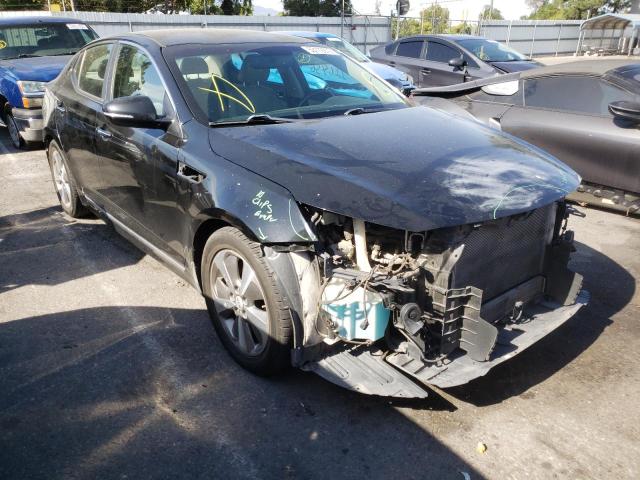 KIA OPTIMA HYB 2014 with VIN KNAGN4AD3E5063092 - Photo from auction
