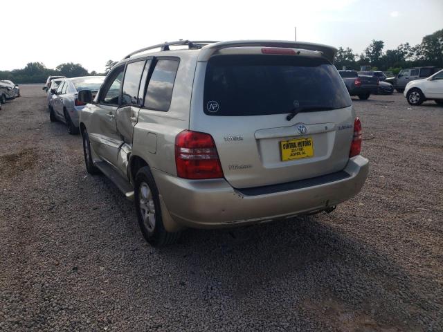 Photo 3 from auction – 2002 TOYOTA HIGHLANDER with VIN JTEHF21A320044495