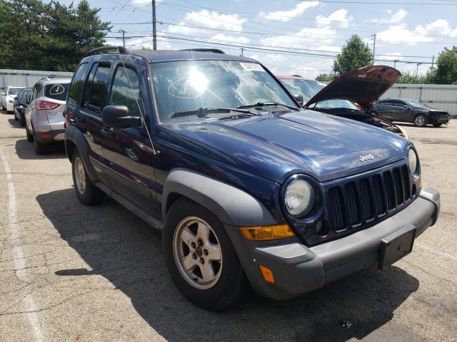 JEEP LIBERTY SP 2007 with VIN 1J4GL48K67W641545 - Photo from auction