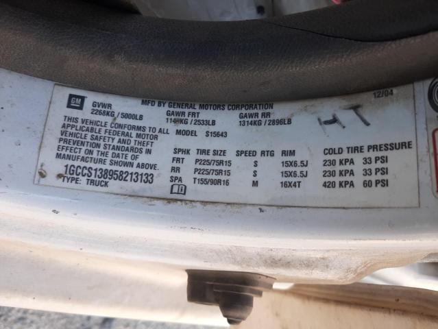 Photo 10 from auction – 2005 CHEVROLET COLORADO with VIN 1GCCS138958213133