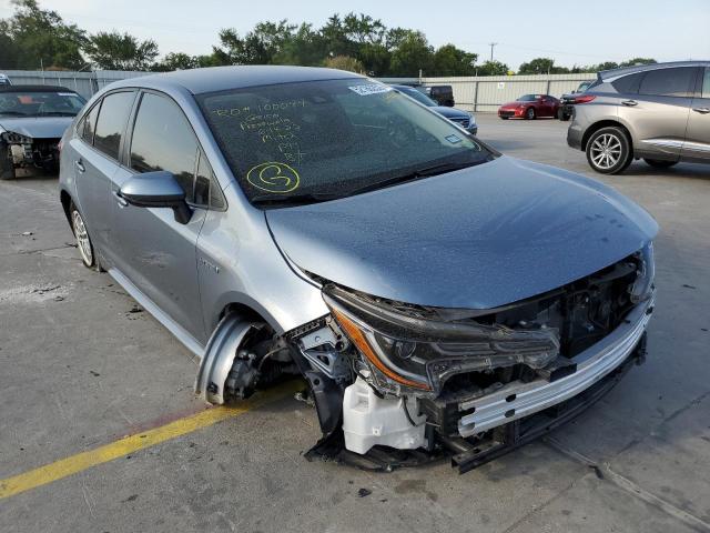 TOYOTA COROLLA LE 2020 with VIN JTDEBRBE4LJ017430 - Photo from auction