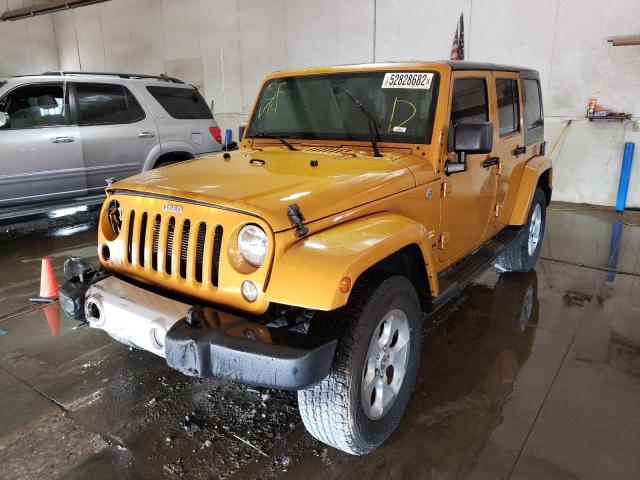 Photo 2 from auction – 2014 JEEP WRANGLER U with VIN 1C4BJWEGXEL221657