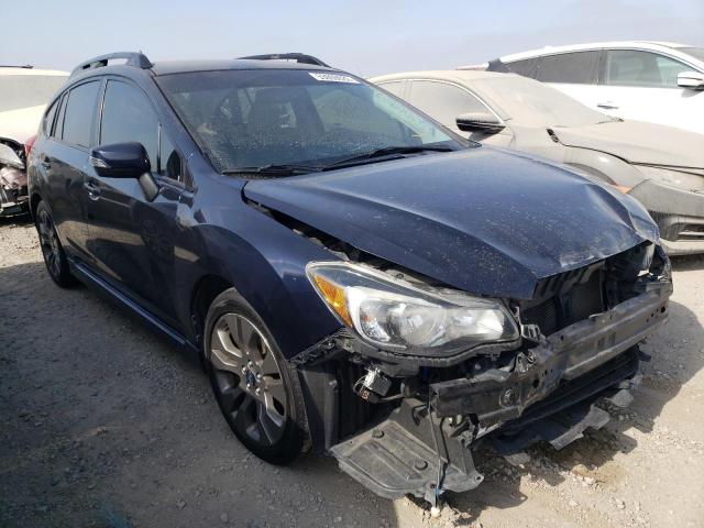 SUBARU IMPREZA SP 2015 with VIN JF1GPAW67FH243218 - Photo from auction