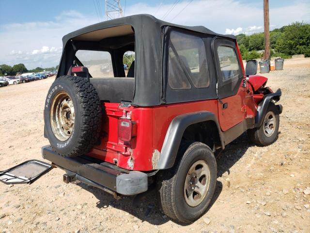 Photo 4 from auction – 2000 JEEP WRANGLER with VIN 1J4FA29PXYP709213