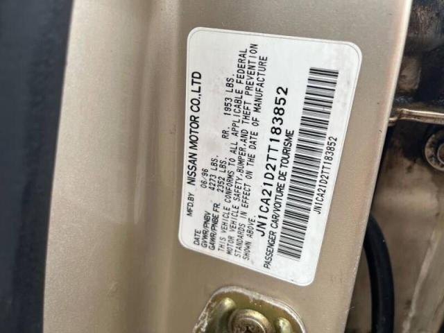 Photo 10 from auction – 1996 NISSAN MAXIMA GLE with VIN JN1CA21D2TT183852