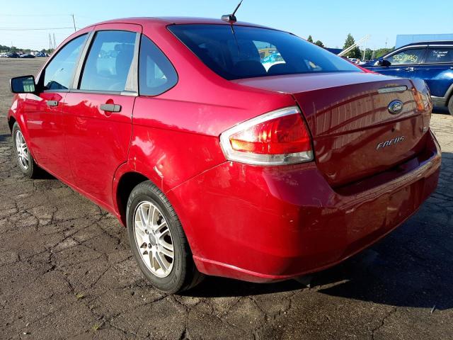 Photo 3 from auction – 2009 FORD FOCUS SE with VIN 1FAHP35N39W144100