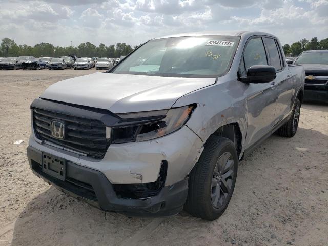 Photo 2 from auction – 2021 HONDA RIDGELINE with VIN 5FPYK3F13MB006260