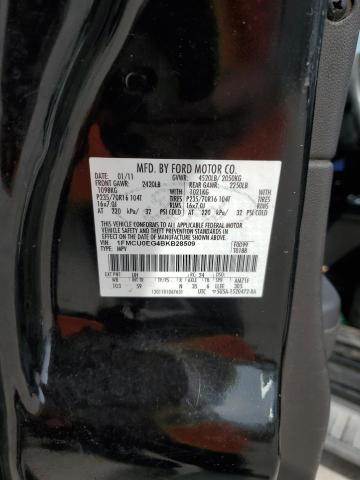 Photo 10 from auction – 2011 FORD ESCAPE LIM with VIN 1FMCU0EG4BKB28509