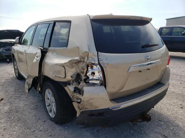 Photo 3 from auction – 2012 TOYOTA HIGHLANDER with VIN 5TDBK3EH8CS162608