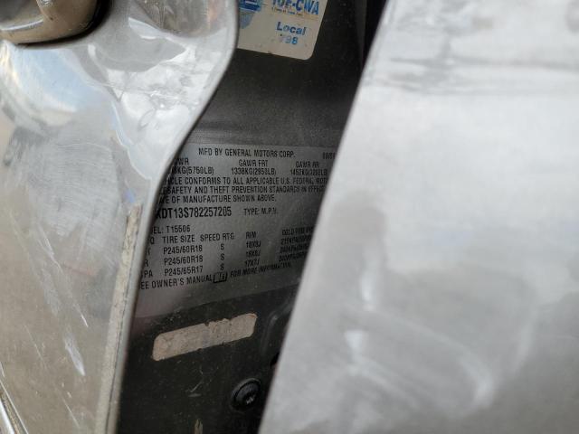 Photo 10 from auction – 2008 GMC ENVOY with VIN 1GKDT13S782257205