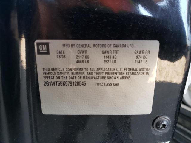 Photo 10 from auction – 2007 CHEVROLET IMPALA LT with VIN 2G1WT55K979128545