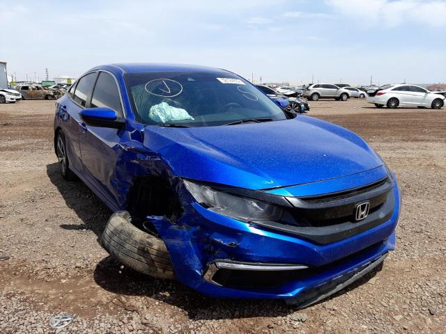 HONDA CIVIC LX 2019 with VIN 19XFC2F64KE022893 - Photo from auction