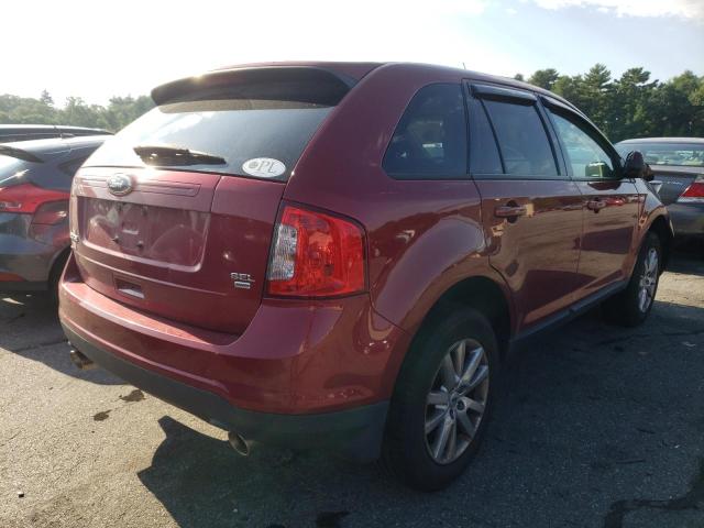 Photo 4 from auction – 2014 FORD EDGE SEL with VIN 2FMDK4JC4EBA93358