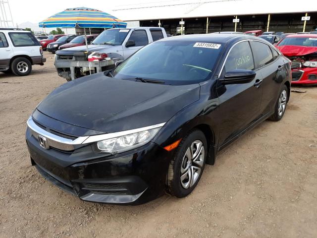 Photo 2 from auction – 2017 HONDA CIVIC LX with VIN 19XFC2F52HE031740