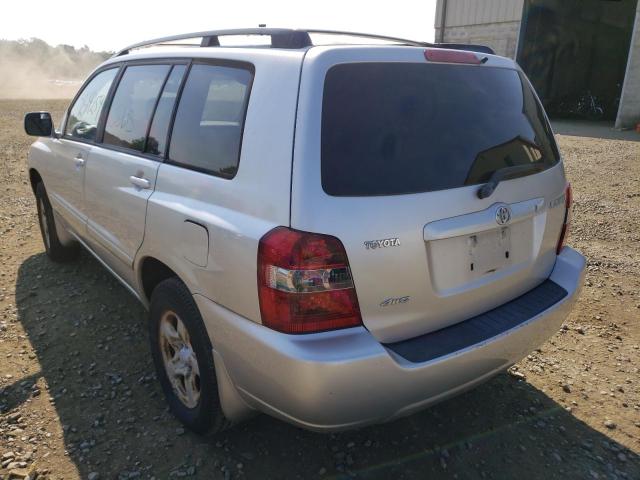 Photo 3 from auction – 2005 TOYOTA HIGHLANDER with VIN JTEHD21A650039320