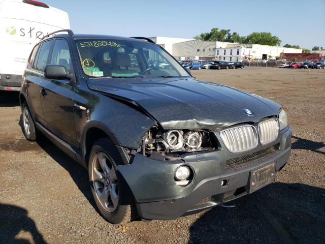 BMW X3 3.0SI 2007 with VIN WBXPC93467WF24307 - Photo from auction