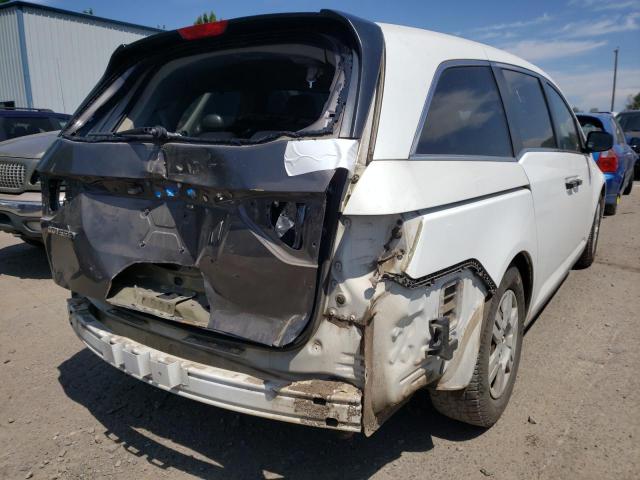 Photo 4 from auction – 2012 HONDA ODYSSEY LX with VIN 5FNRL5H21CB096342