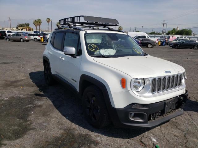 Photo 1 from auction – 2017 JEEP RENEGADE L with VIN ZACCJADB2HPF82443