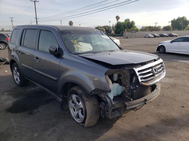 HONDA PILOT EX 2012 with VIN 5FNYF3H40CB009538 - Photo from auction