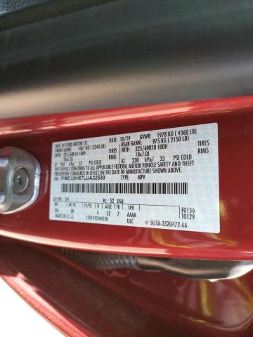 Photo 10 from auction – 2020 FORD ESCAPE SEL with VIN 1FMCU0H67LUA32530
