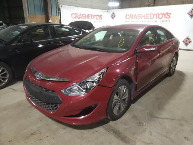 Photo 2 from auction – 2015 HYUNDAI SONATA HYB with VIN KMHEC4A40FA127559