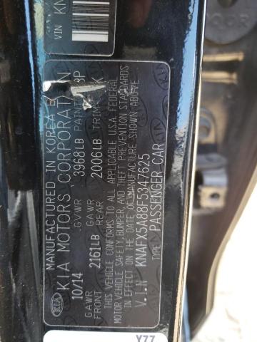 Photo 10 from auction – 2015 KIA FORTE EX with VIN KNAFX5A88F5347625