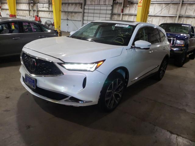 Photo 2 from auction – 2022 ACURA MDX TECHNO with VIN 5J8YE1H46NL014283