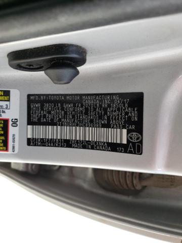 Photo 10 from auction – 2017 TOYOTA COROLLA L with VIN 2T1BURHE3HC896989