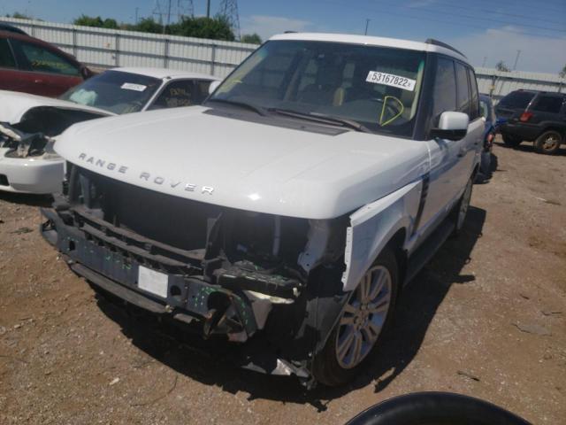 Photo 2 from auction – 2011 LAND ROVER RANGE ROVE with VIN SALMF1D40BA349961
