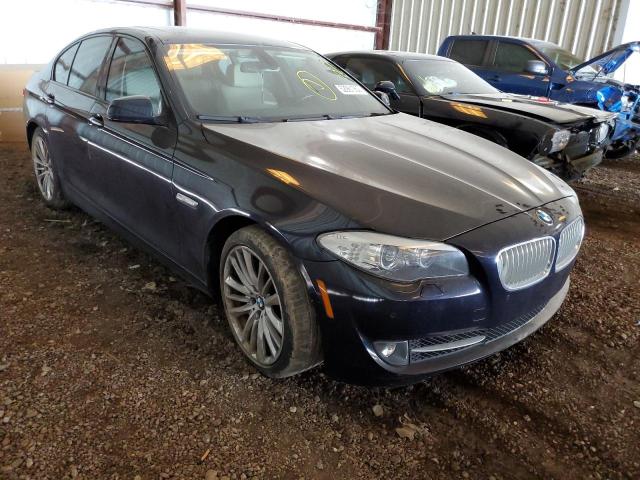 BMW 550 I 2011 with VIN WBAFR9C58BC599384 - Photo from auction