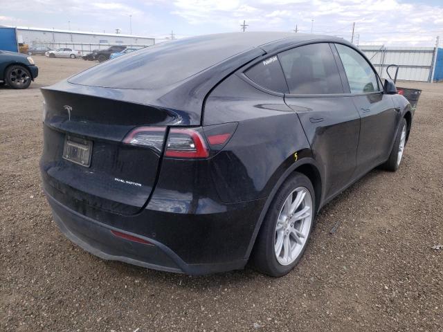 Photo 4 from auction – 2020 TESLA MODEL Y with VIN 5YJYGDEE5LF016212