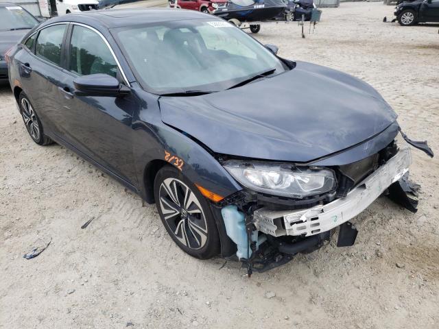 HONDA CIVIC EX 2017 with VIN 19XFC1F30HE200520 - Photo from auction