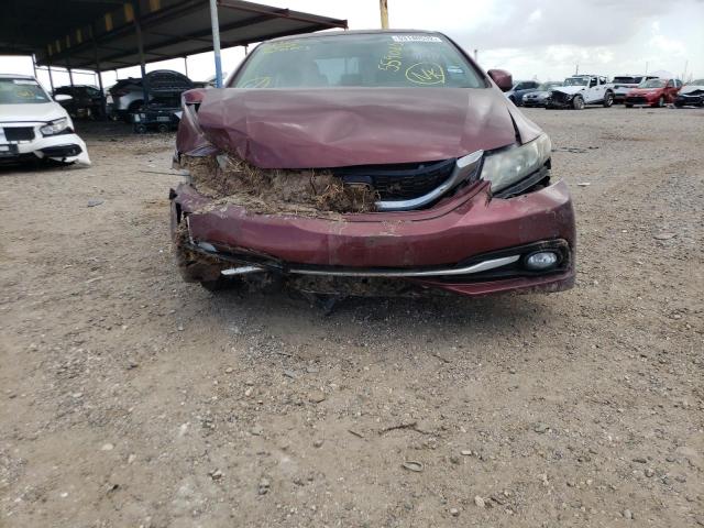 Photo 9 from auction – 2013 HONDA CIVIC EXL with VIN 2HGFB2F93DH559065