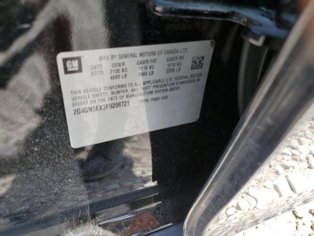 Photo 10 from auction – 2015 BUICK REGAL PREM with VIN 2G4GN5EX3F9298721
