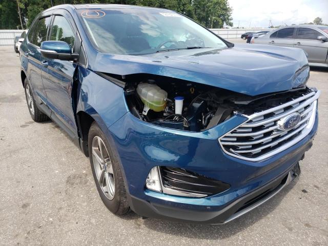 FORD EDGE SEL 2020 with VIN 2FMPK3J92LBB21635 - Photo from auction