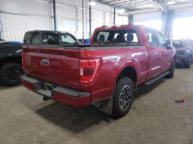 Photo 4 from auction – 2021 FORD F150 SUPER with VIN 1FTFW1ED6MFB28319