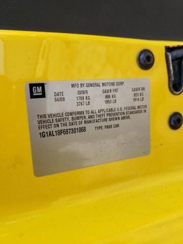 Photo 10 from auction – 2008 CHEVROLET COBALT LT with VIN 1G1AL18F687301068