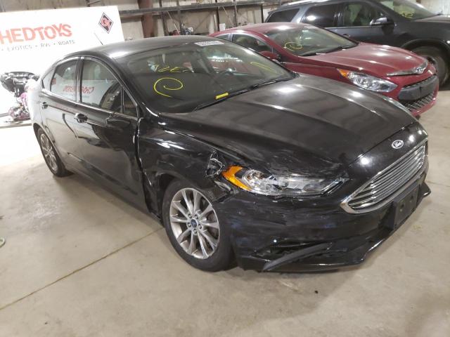 Photo 1 from auction – 2017 FORD FUSION SE with VIN 3FA6P0HD9HR250822