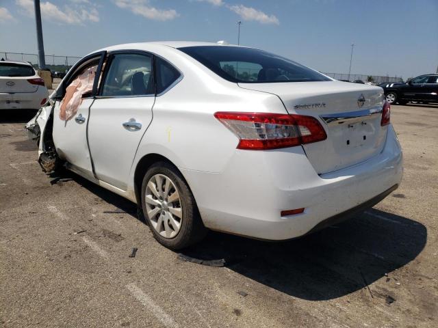 Photo 3 from auction – 2015 NISSAN SENTRA S with VIN 3N1AB7AP0FY368246