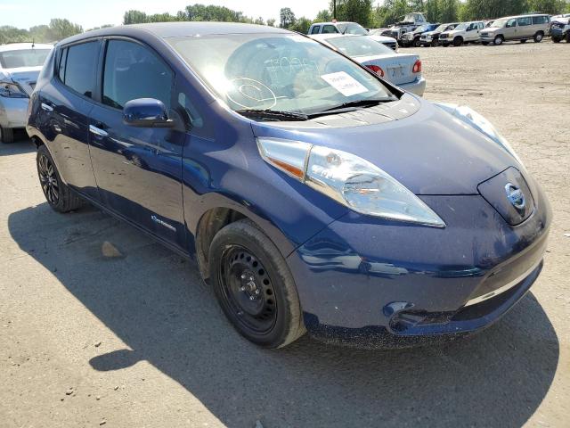 NISSAN LEAF S 2017 with VIN 1N4BZ0CPXHC302273 - Photo from auction