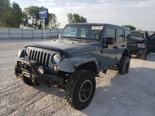 Photo 2 from auction – 2014 JEEP WRANGLER U with VIN 1C4BJWDG0EL156173