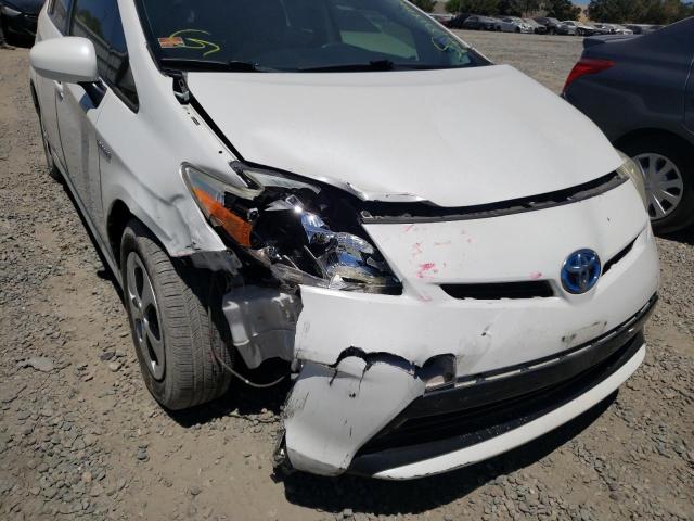 Photo 9 from auction – 2012 TOYOTA PRIUS with VIN JTDKN3DU9C5458538