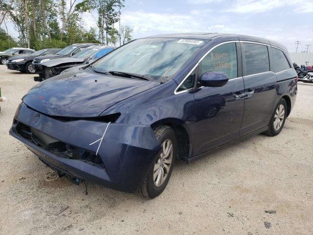 Photo 2 from auction – 2015 HONDA ODYSSEY EX with VIN 5FNRL5H63FB012688