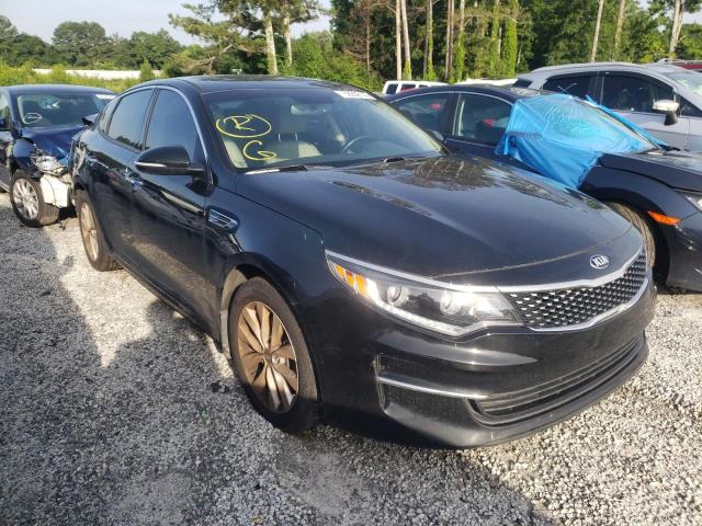 KIA OPTIMA EX 2016 with VIN 5XXGU4L39GG076406 - Photo from auction