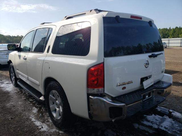 Photo 3 from auction – 2007 NISSAN ARMADA SE with VIN 5N1BA08A77N720858