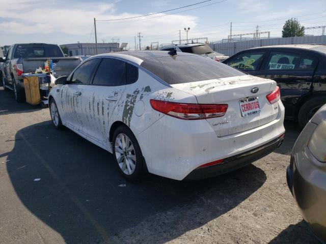 Photo 3 from auction – 2016 KIA OPTIMA EX with VIN 5XXGU4L31GG012733
