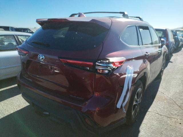 Photo 4 from auction – 2020 TOYOTA HIGHLANDER with VIN 5TDHZRBH6LS507437