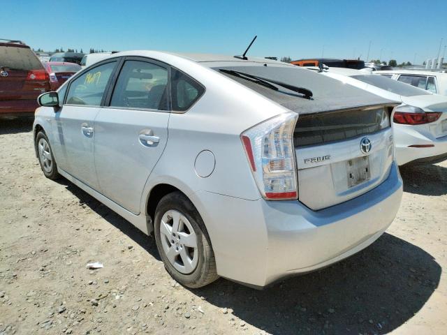 Photo 3 from auction – 2010 TOYOTA PRIUS with VIN JTDKN3DU3A0107716
