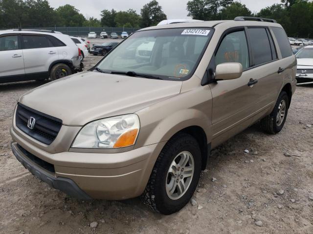 Photo 2 from auction – 2005 HONDA PILOT EXL with VIN 5FNYF18665B063242